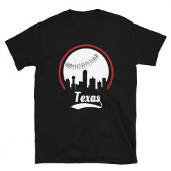 Fan Gear Nation Unisex Texas Rangers Baseball Tee Shirt