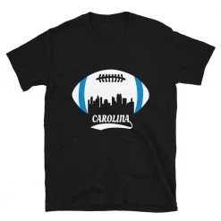 Fan Gear Nation Unisex Carolina Panthers Football Short Sleeve Tee Shirt