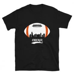 Fan Gear Nation Unisex Chicago Bears Football Short Sleeve Tee Shirt