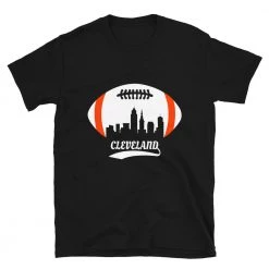 Fan Gear Nation Unisex Cleveland Browns Football Short Sleeve Tee Shirt