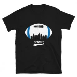 Fan Gear Nation Unisex Detroit Lions Football Short Sleeve Tee Shirt