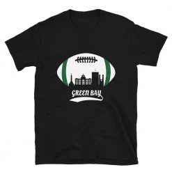 Fan Gear Nation Unisex Green Bay Packers Football Short Sleeve Tee Shirt