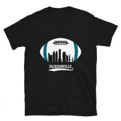 Fan Gear Nation Unisex Jacksonville Jaguars Football Short Sleeve Tee Shirt