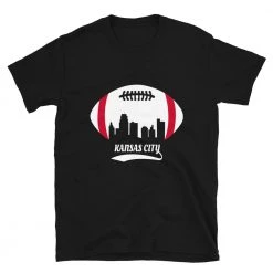 Fan Gear Nation Unisex Kansas City Chiefs Football Short Sleeve Tee Shirt