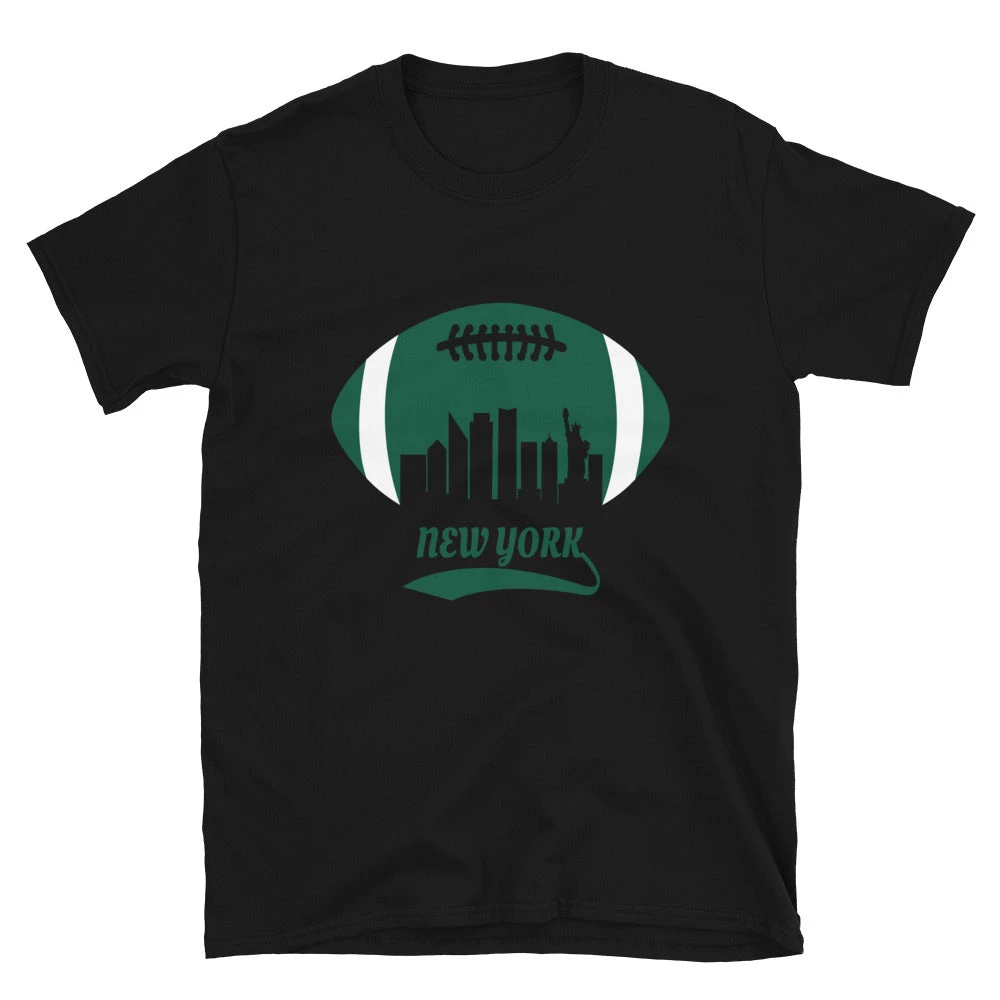 Fan Gear Nation Unisex New York Jets Football Short Sleeve Tee Shirt 4 Fan Gear Nation Unisex New York Jets Football Short Sleeve Tee Shirt