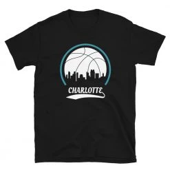 Fan Gear Nation Unisex Charlotte Hornets Basketball Short Sleeve Tee Shirt