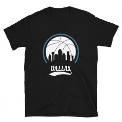 Fan Gear Nation Unisex Dallas Mavericks Basketball Short Sleeve Tee Shirt
