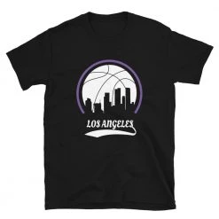 Fan Gear Nation Unisex Los Angeles Lakers Basketball Short Sleeve Tee Shirt