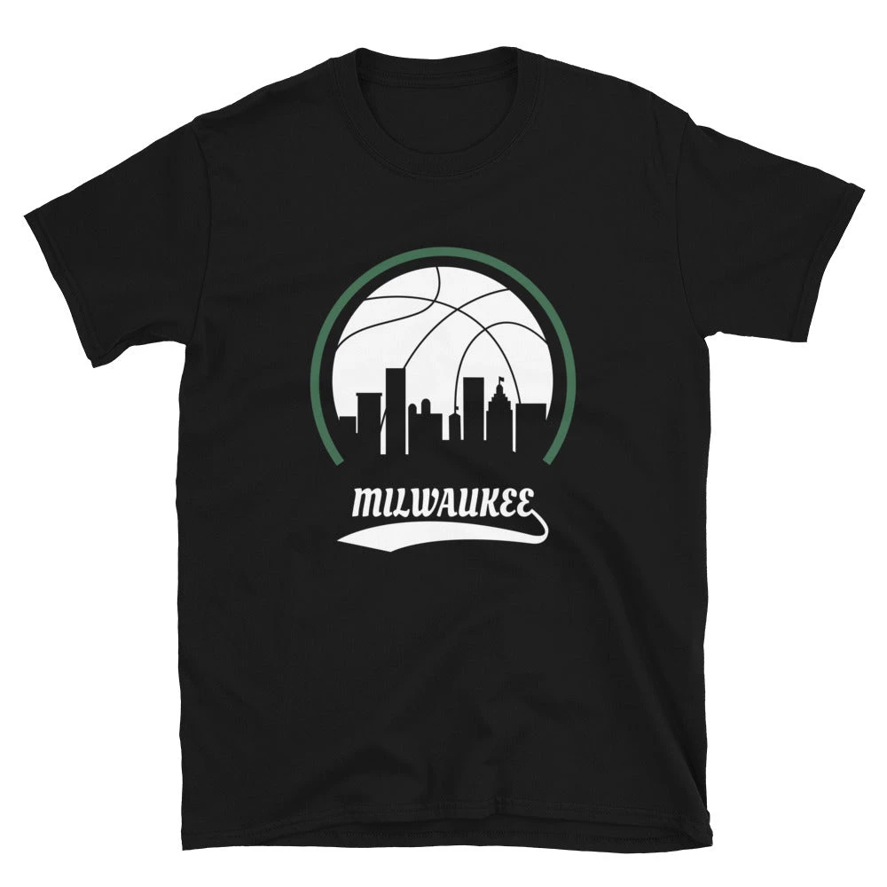 Fan Gear Nation Unisex Milwaukee Bucks Basketball Short Sleeve Tee Shirt 3 Fan Gear Nation Unisex Milwaukee Bucks Basketball Short Sleeve Tee Shirt