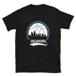 Fan Gear Nation Unisex Oklahoma City Thunder Basketball Short Sleeve Tee Shirt