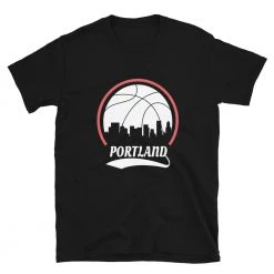 Fan Gear Nation Unisex Portland Trailblazers Basketball Short Sleeve Tee Shirt