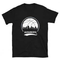 Fan Gear Nation Unisex Sacramento Kings Basketball Short Sleeve Tee Shirt