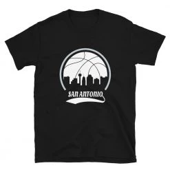Fan Gear Nation Unisex San Antonio Spurs Basketball Short Sleeve Tee Shirt