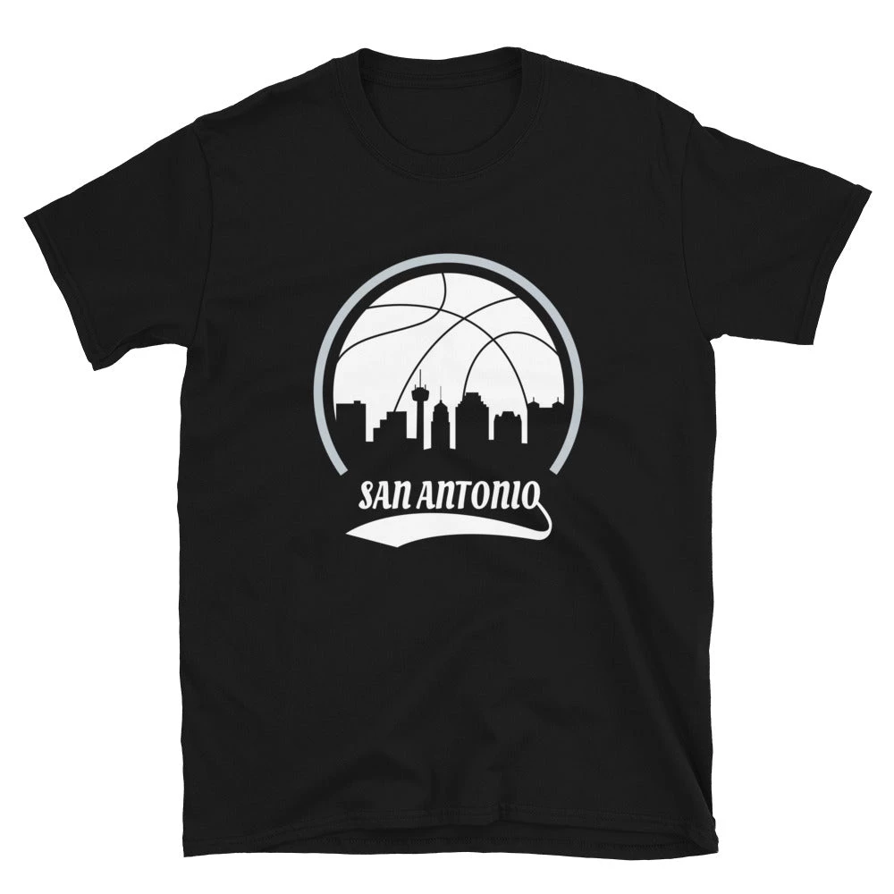 Fan Gear Nation Unisex San Antonio Spurs Basketball Short Sleeve Tee Shirt 4 Fan Gear Nation Unisex San Antonio Spurs Basketball Short Sleeve Tee Shirt