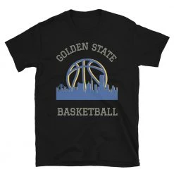 Fan Gear Nation Golden State Warriors Basketball Short Sleeve Tee Shirt Unisex Cotton
