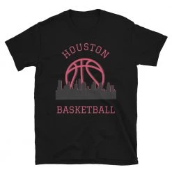 Fan Gear Nation Houston Rockets Basketball Short Sleeve Tee Shirt Unisex Cotton