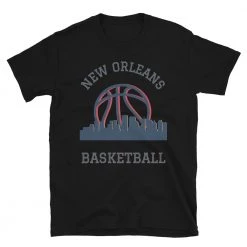 Fan Gear Nation New Orleans Pelicans Basketball Short Sleeve Tee Shirt Unisex Cotton