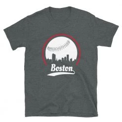 Fan Gear Nation Unisex Boston Red Sox Baseball Tee Shirt