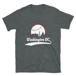 Fan Gear Nation Unisex Washington Nationals Baseball Tee Shirt