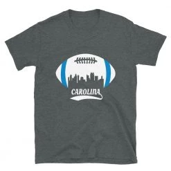 Fan Gear Nation Unisex Carolina Panthers Football Short Sleeve Tee Shirt