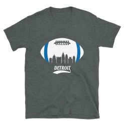 Fan Gear Nation Unisex Detroit Lions Football Short Sleeve Tee Shirt