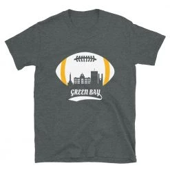 Fan Gear Nation Unisex Green Bay Packers Football Short Sleeve Tee Shirt