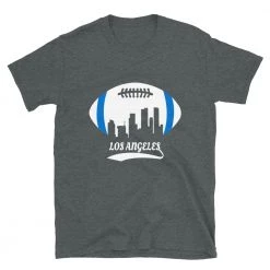 Fan Gear Nation Unisex Los Angeles Chargers Football Short Sleeve Tee Shirt