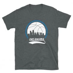 Fan Gear Nation Unisex Oklahoma City Thunder Basketball Short Sleeve Tee Shirt