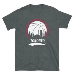Fan Gear Nation Unisex Toronto Raptors Basketball Short Sleeve Tee Shirt