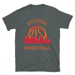 Fan Gear Nation Atlanta Hawks Basketball Short Sleeve Tee Shirt Unisex Cotton