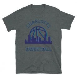 Fan Gear Nation Charlotte Hornets Basketball Short Sleeve Tee Shirt Unisex Cotton