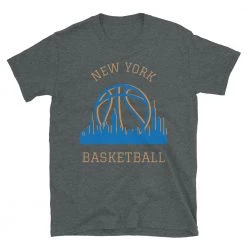 Fan Gear Nation New York Knicks Basketball Short Sleeve Tee Shirt Unisex Cotton