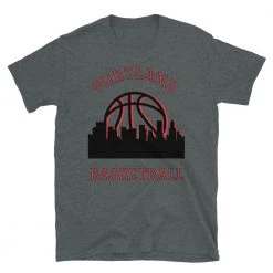 Fan Gear Nation Portland Trailblazers Basketball Short Sleeve Tee Shirt Unisex Cotton