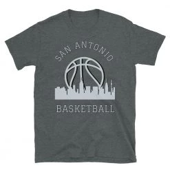 Fan Gear Nation San Antonio Spurs Basketball Short Sleeve Tee Shirt Unisex Cotton