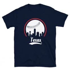 Fan Gear Nation Unisex Texas Rangers Baseball Tee Shirt