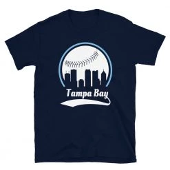 Fan Gear Nation Unisex Tampa Bay Rays Baseball Tee Shirt