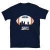 Fan Gear Nation Unisex Denver Broncos Football Short Sleeve Tee Shirt
