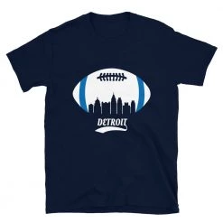 Fan Gear Nation Unisex Detroit Lions Football Short Sleeve Tee Shirt