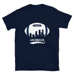 Fan Gear Nation Unisex Los Angeles Rams Football Short Sleeve Tee Shirt