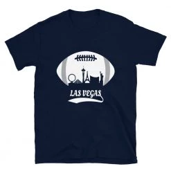 Fan Gear Nation Unisex Las Vegas Raiders Football Short Sleeve Tee Shirt
