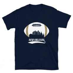 Fan Gear Nation Unisex New Orleans Saints Football Short Sleeve Tee Shirt