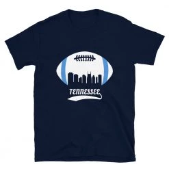 Fan Gear Nation Unisex Tennessee Titans Football Short Sleeve Tee Shirt