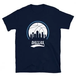 Fan Gear Nation Unisex Dallas Mavericks Basketball Short Sleeve Tee Shirt