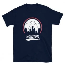 Fan Gear Nation Unisex Houston Rockets Basketball Short Sleeve Tee Shirt