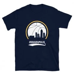 Fan Gear Nation Unisex Indiana Pacers Basketball Short Sleeve Tee Shirt
