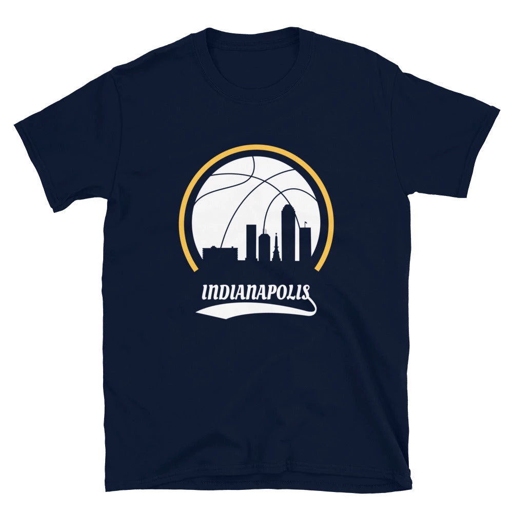 Fan Gear Nation Unisex Indiana Pacers Basketball Short Sleeve Tee Shirt 3 Fan Gear Nation Unisex Indiana Pacers Basketball Short Sleeve Tee Shirt