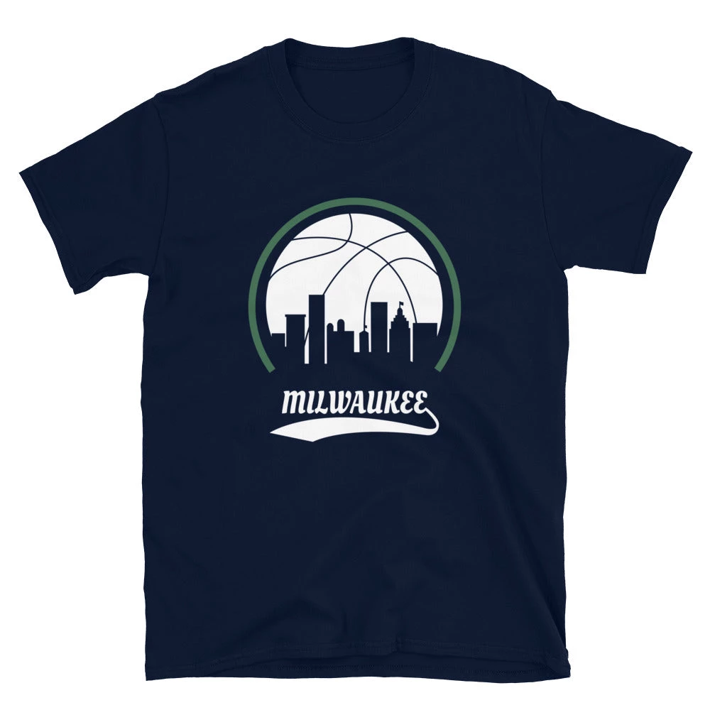 Fan Gear Nation Unisex Milwaukee Bucks Basketball Short Sleeve Tee Shirt 4 Fan Gear Nation Unisex Milwaukee Bucks Basketball Short Sleeve Tee Shirt