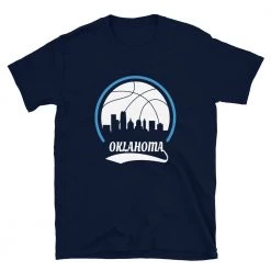 Fan Gear Nation Unisex Oklahoma City Thunder Basketball Short Sleeve Tee Shirt