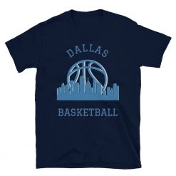 Fan Gear Nation Dallas Mavericks Basketball Short Sleeve Tee Shirt Unisex Cotton