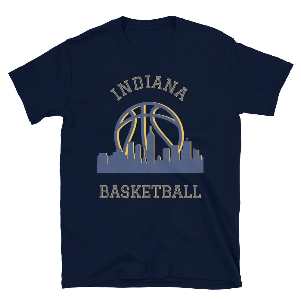 Fan Gear Nation Indiana Pacers Basketball Short Sleeve Tee Shirt Unisex Cotton 4 Fan Gear Nation Indiana Pacers Basketball Short Sleeve Tee Shirt Unisex Cotton